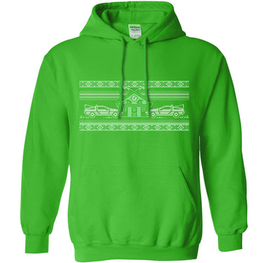 Bttf Knitted Jumper Style Graphic Hoodie 8Ball